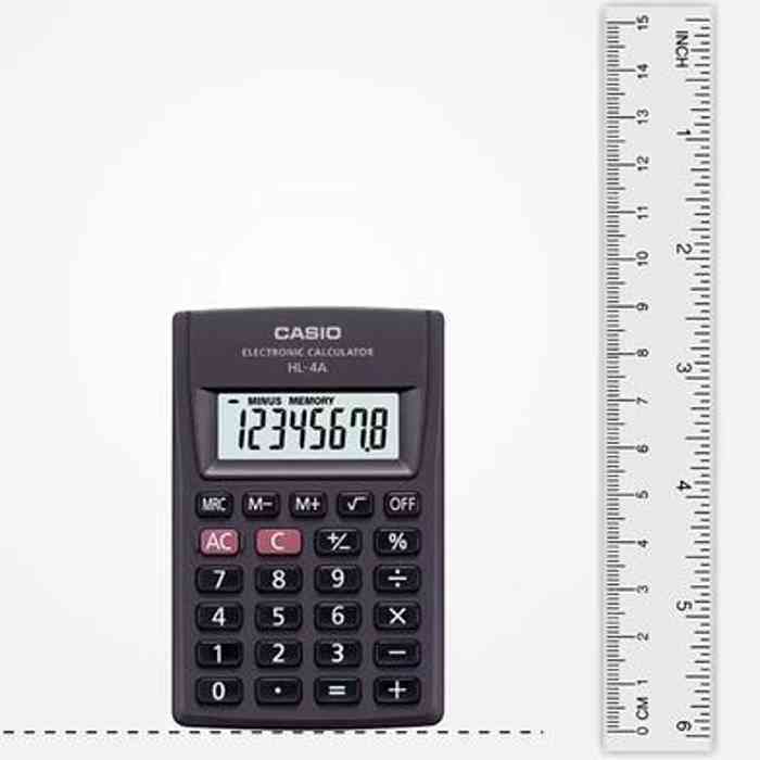 Casio HL-4A 8 Digit Basic Calculator Price In Bangladesh